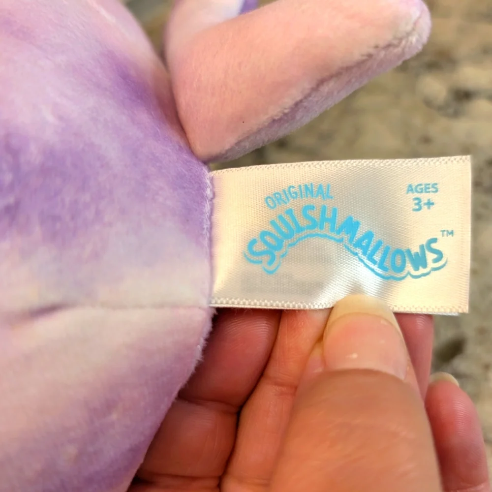 Squishmallow 10” Purple Narwhal Plush Stuffed Animal Kellytoy